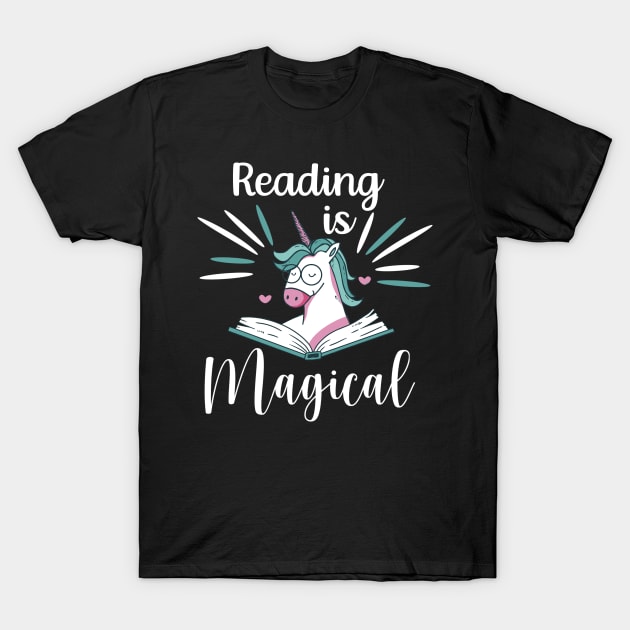 Reading Is Magical T-Shirt by Dogefellas